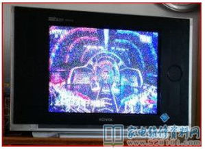 康佳p21sa390彩电开机三无故障维修